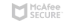 Beveiligd door McAfee
