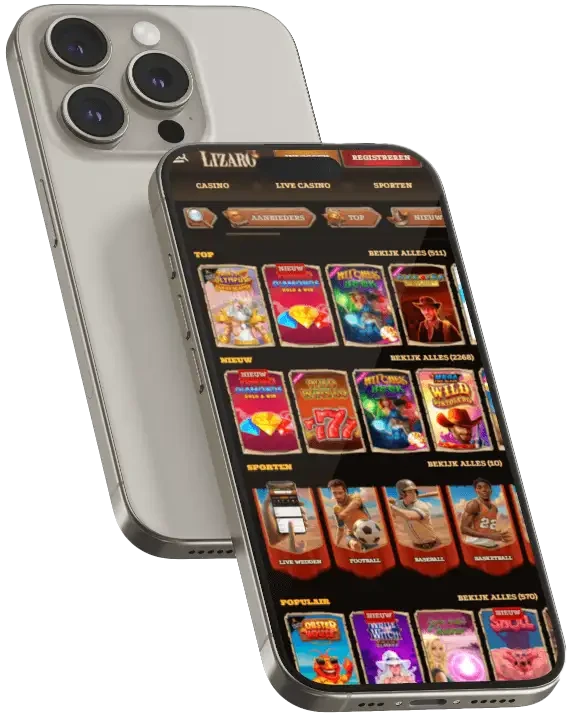 Lizaro app op uw smartphone